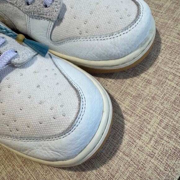 NIKE Atmos DUNK LOW RETRO QS Size 9 Japan Exclusive White/ Cream main image 8